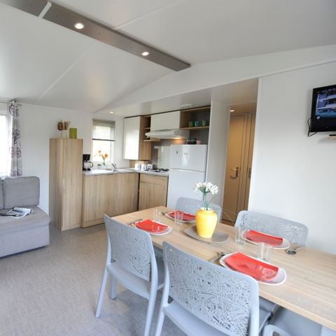 Stacaravan 6 personen - Premium - 3 slaapkamers