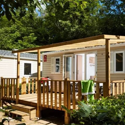 Stacaravan 7 personen - Stacaravan 4-kamers voor 6/7 personen