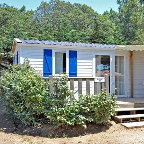 MOBILHOME 6 personnes - Mobil Home 2 ch 4/6 pers Terrasse semi-couverte Clim