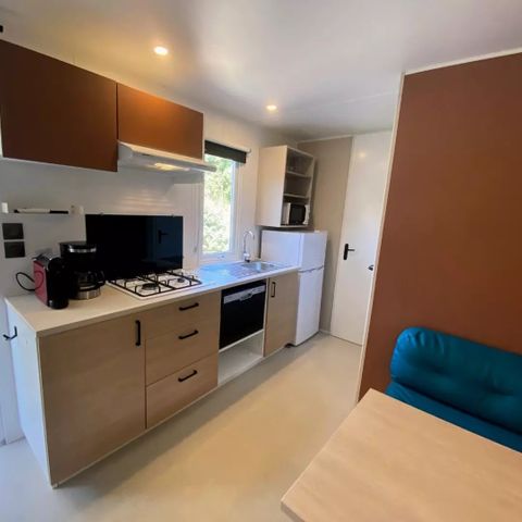 Stacaravan 4 personen - 3 kamers 4 personen Airconditioning + TV