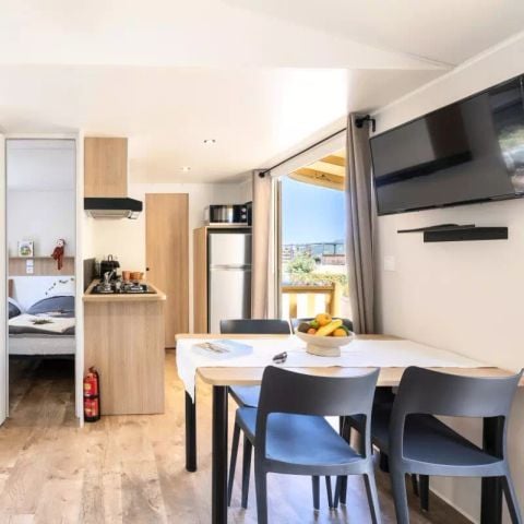 MOBILHOME 4 personnes - Vue Mer Confort 3 Pièces 4 Personnes Climatisé + TV
