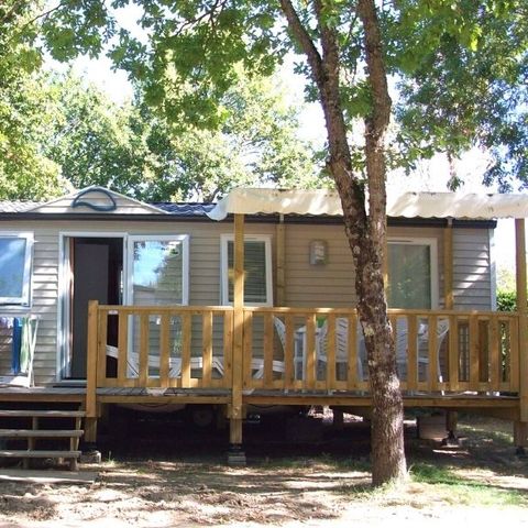 Stacaravan 6 personen - Vrije tijd 3 slaapkamers - TV