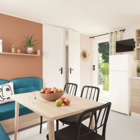 BUNGALOW 6 personnes -  Loisir 3chambres 28m²