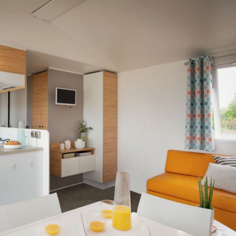 Mobilheim 8 personen - Premium - 3 Schlafzimmer - 2 Badezimmer - 38m²