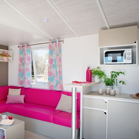 MOBILHOME 8 personas - Mobil-home Premium 8 personas 4 habitaciones 38m ².
