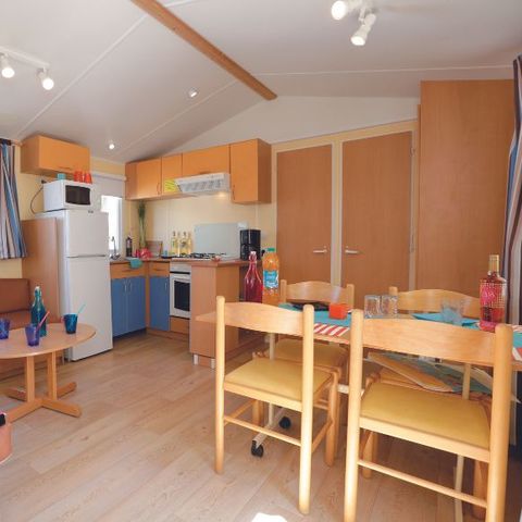 Stacaravan 6 personen - Stacaravan Evasion 6 personen 2 kamers 23m² - Stacaravan voor 6 personen