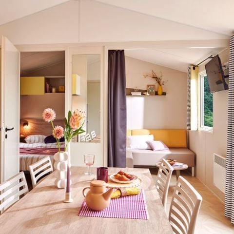 Mobile home 8 persons - Mobil-home Loisir+ 8 people 3 bedrooms 30m² - Mobile home for 8 people