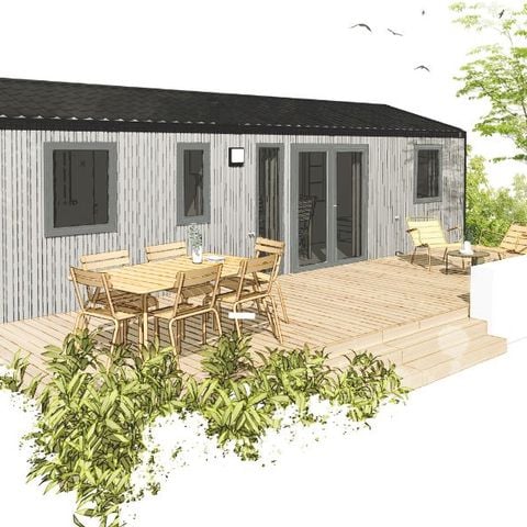 BUNGALOW 8 personnes - Mobil-home Loisir+ 8 personnes 3 chambres 30m²