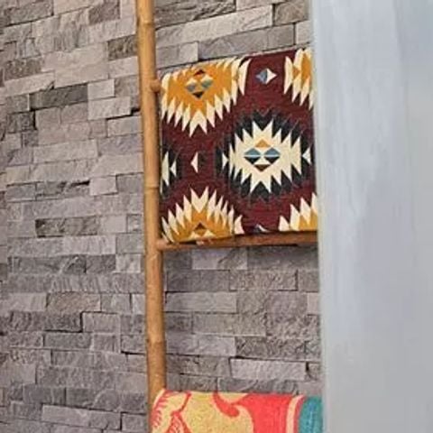 Tent van canvas en hout 4 personen - Safari
