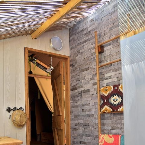 Tente en toile et en bois 4 personnes - Safari