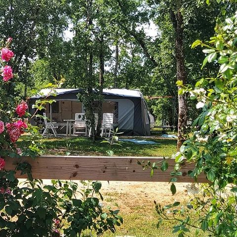 Stellplatz - Stellplätze mit hohem Komfort (Strom 10 Amp. + Wasser + Abwasser).