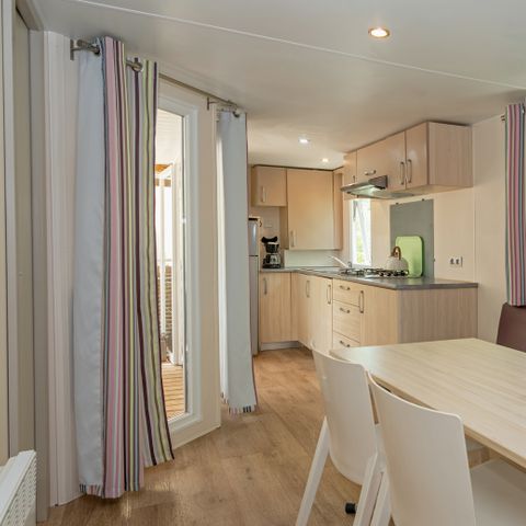 Stacaravan 6 personen - Midi Pyreneeën