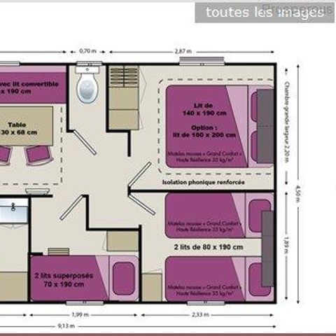 BUNGALOW 6 personnes - Midi Pyrénées