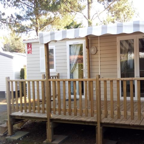 MOBILHOME 5 personas - 2 habitaciones 4 adultos + 1 niño