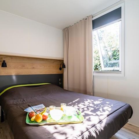 CASA MOBILE 6 persone - Casa mobile Grand Large 34.5m² (3 camere) (sotto gli 8 anni) + TV + Terrazza 4/6 pers.