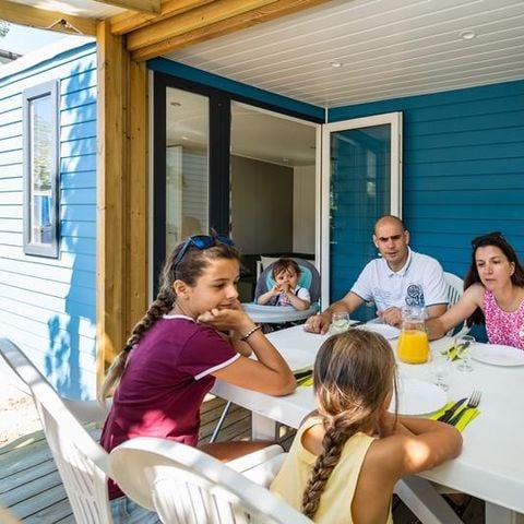 MOBILE HOME 4 people - Mobil-home Horizon 27.5m² (2 bedrooms) (under 8 years) + integrated terrace + TV 4 pers