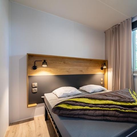 MOBILHOME 4 personnes - Mobil-home Horizon 27.5m² (2 chambres) (- de 8 ans) + terrasse intégrée + TV 4 pers