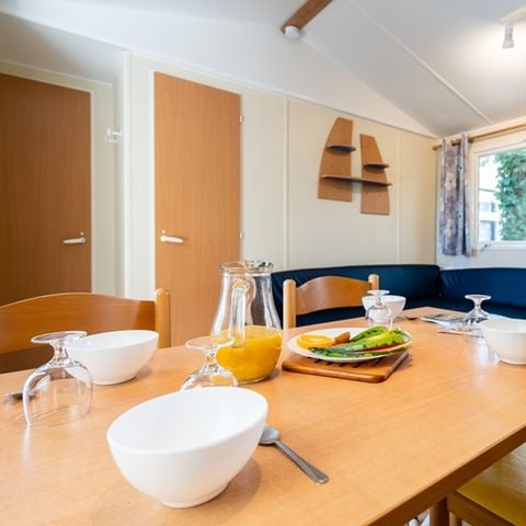 Mobilheim 5 Personen - AZUR - 2 Schlafzimmer mit TV