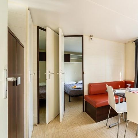MOBILHOME 4 personnes - Cottage intégré 27.5m²/ Mercredi au Mercredi