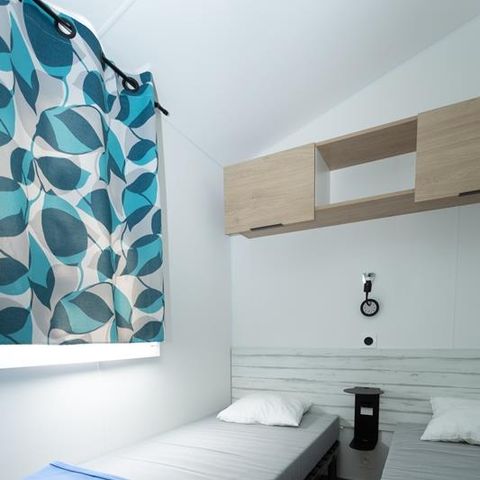 BUNGALOW 6 personnes - Grand Large 34.5m² (3 chambres) (- de 8 ans) + TV / Dimanche au Dimanche 4/6 pers.