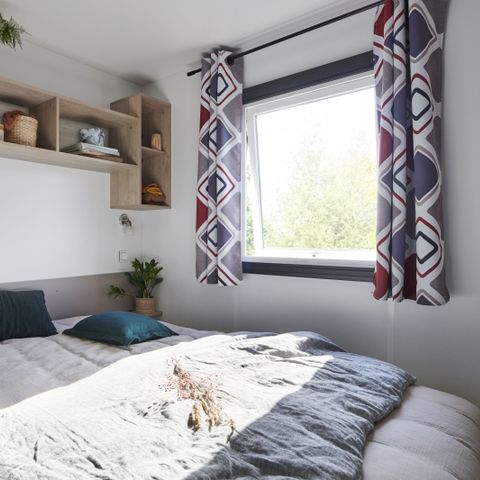 Stacaravan 8 personen - Stacaravan Sable plus 40m² (4 kamers, 2 badkamers) 8 pers