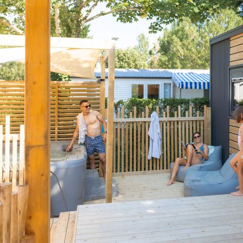 MOBILE HOME 6 people - 3-bedroom Premium mobile home with spa (37m²) 4/6 people