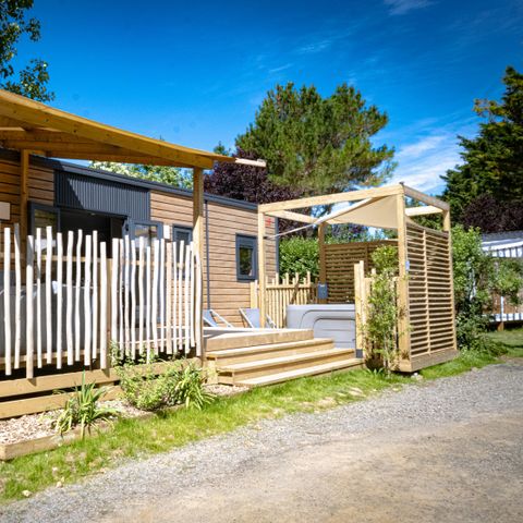 CASA MOBILE 6 persone - Casa mobile Premium con 3 camere da letto e spa (37m²) 4/6 persone