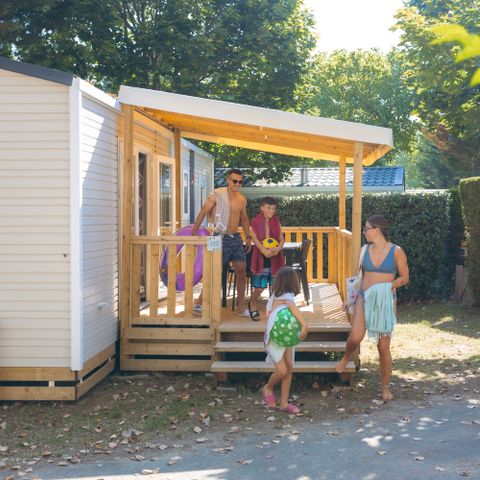 BUNGALOW 6 personnes - Grand Large 34.5m² (3 chambres D) (- de 8 ans) + TV + Terrasse