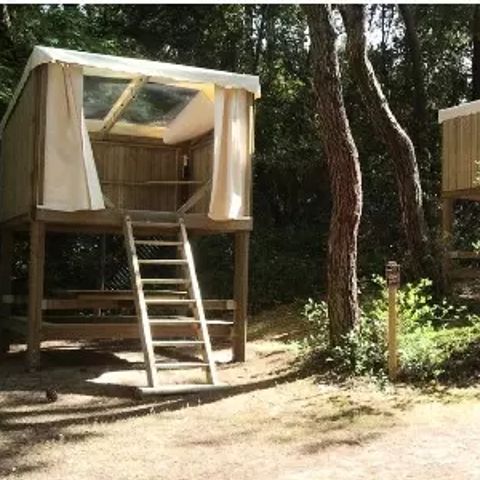 Alojamiento 2 personas - Ecolodge Campétoile 1 Habitación 2 Personas Sin Servicios Sanitarios
