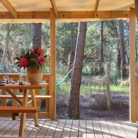 LODGE 6 Personen - Cottage Floresta "Waldblick" 6p - 3 Zimmer - TV - Klimaanlage