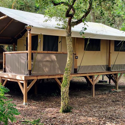 Safaritent 5 personen - Tente Kenya 4/5p - 2 slaapkamers