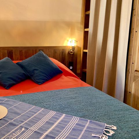 Safaritent 5 personen - Tente Kenya 4/5p - 2 slaapkamers