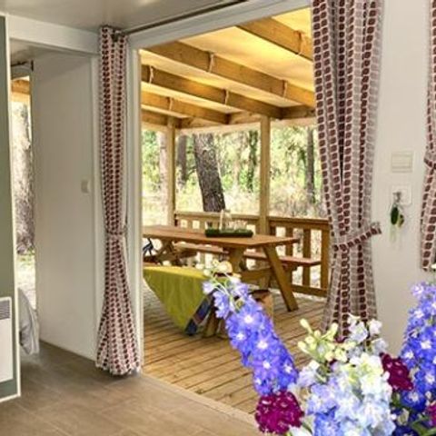 LODGE 5 Personen - Cottage Floresta "Waldblick" 4/5p - 2 Zimmer - TV - Klimaanlage