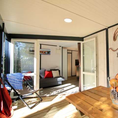 CHALET 5 personnes - Chalet Club 4/5p - 2 chambres - TV - Climatisation