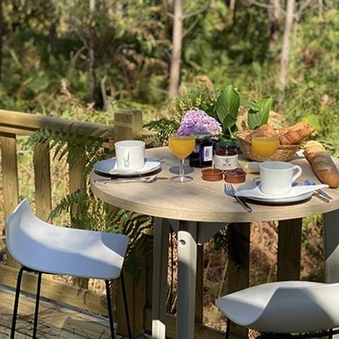 LODGE 2 personnes -  Cottage Floresta "Vue forêt" - Suite 2p - TV - Climatisation