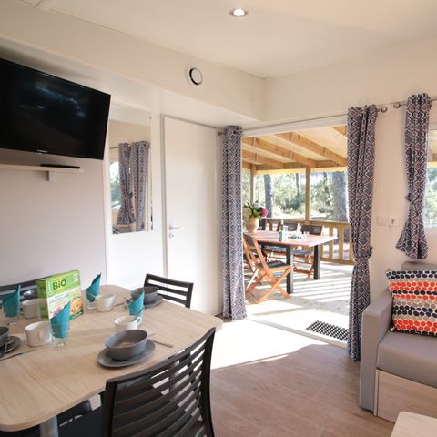 LODGE 12 people - Cottage Floresta "Forest view" 10-12p - 5 bedrooms - TV - Air conditioning