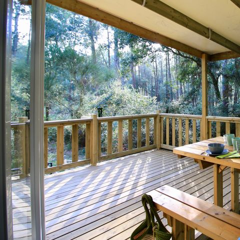 Lodge 12 personen - Cottage Floresta "Boszicht" 10-12p - 5 slaapkamers - TV - Airconditioning