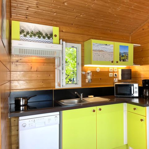 Chalet 5 personen - Chalet Rio 4/5p - 2 Slaapkamers - TV - Airconditioning