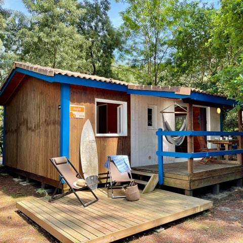 CHALET 5 personnes - Chalet Anglet 4/5p - 2 Chambres - TV - Climatisation