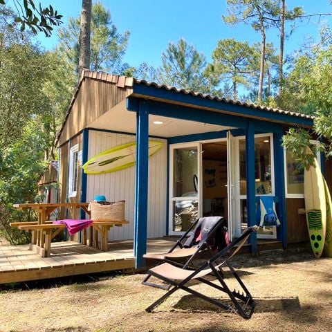 CHALET 5 personas -  Chalet Teahupoo 4/5p - 2 habitaciones - TV - Aire acondicionado