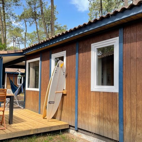 CHALET 5 personas - Chalet Californie 4/5p - 2 habitaciones - TV - Aire acondicionado