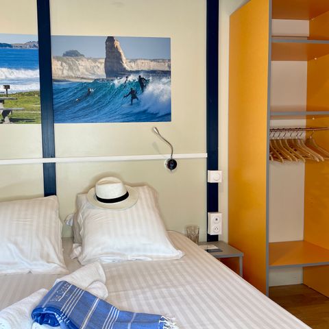 CHALET 5 personas - Chalet Californie 4/5p - 2 habitaciones - TV - Aire acondicionado