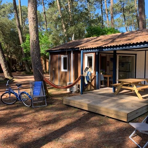 CHALET 5 personnes - Chalet Nazaré 4/5p - 2 Chambres - TV - Climatisation