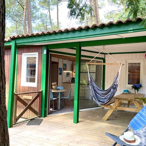 CHALET 5 personas - Chalet Hossegor 4/5p - 2 habitaciones - TV - Aire acondicionado