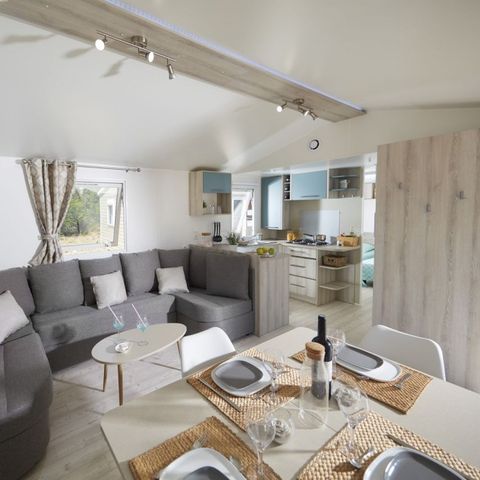 LODGE 6 Personen -  Cottage Loggia "Waldblick" 6p - 3 Zimmer - TV - Klimaanlage