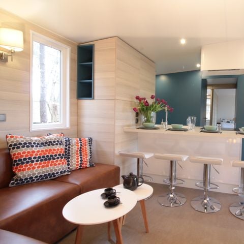 Lodge 4 personen - Cottage Patio "Boszicht" 4p - 2 slaapkamers - TV - Airconditioning