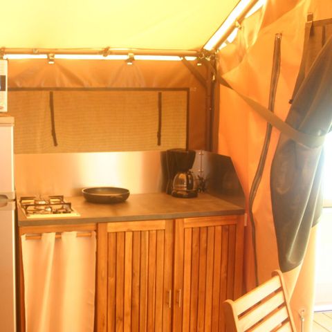 Tent 5 personen - Lodge zonder sanitair