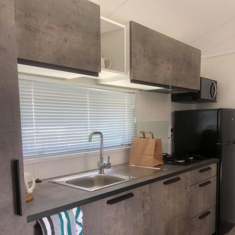 Mobile home 4 persons - Nirvana Duo 33m² 2 shower rooms/semi-covered terrace.