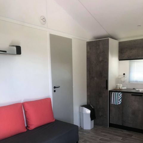 CASA MOBILE 4 persone - Nirvana Duo 33m² 2 bagni con doccia/terrazza coperta.