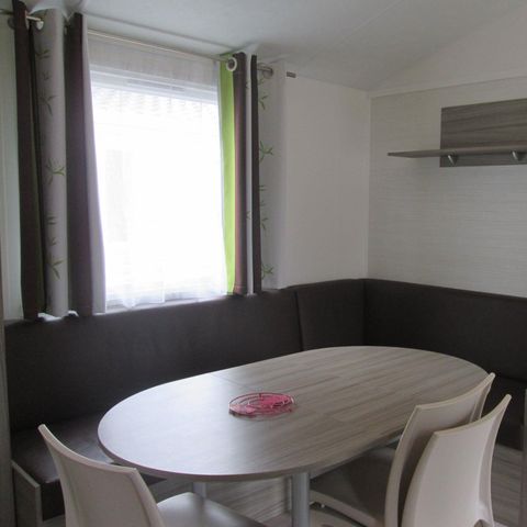 Mobile home 6 persons - Bermuda 31m² + semi-covered terrace
